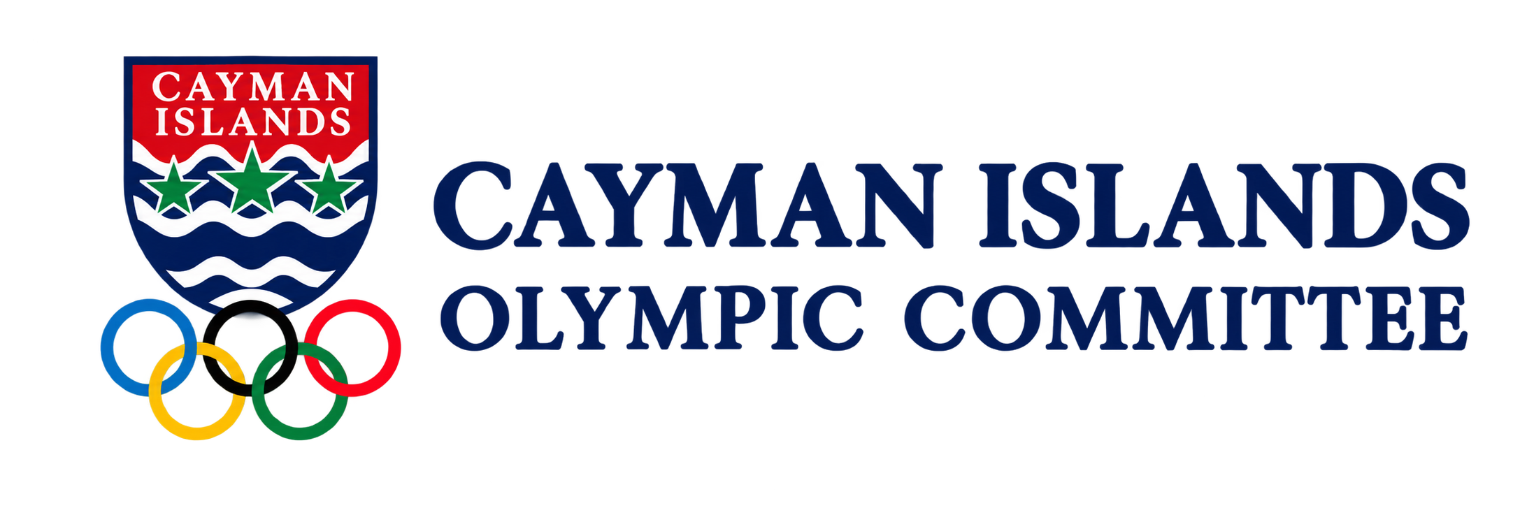 Cayman Islands Olympic Committee logo and wordmark